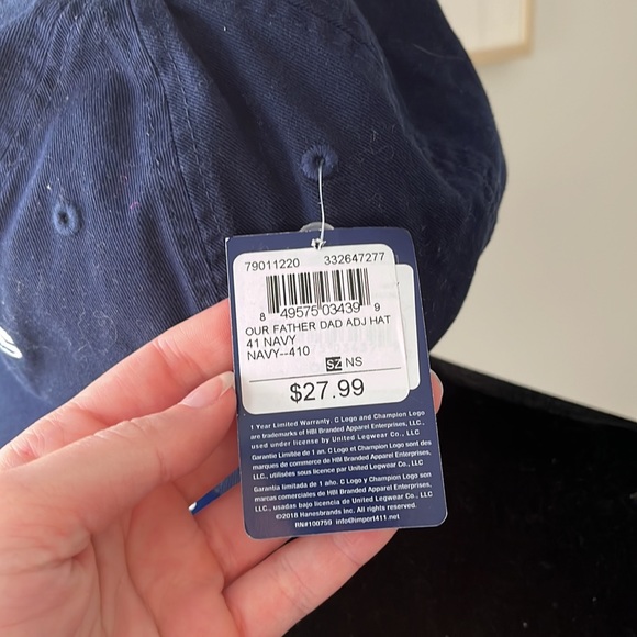 Navy champion hat - Picture 6 of 7